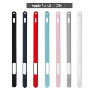 Silicone Anti Slip Sleeve Nib Cover Apple Pencil 2