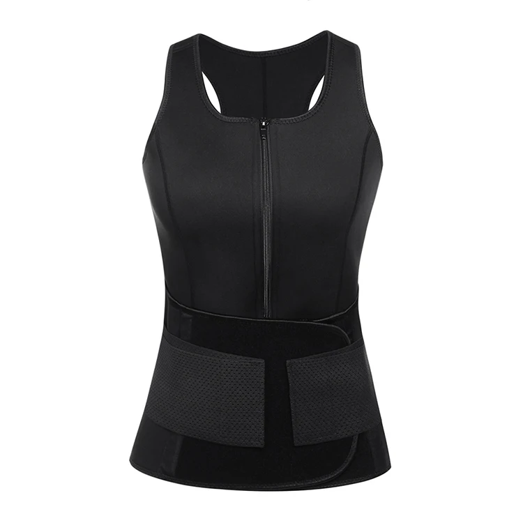 

Latex Waist Trainer Rubber Waist Corsets Zipper Hooks Fitness Under bust Waist Training Zip And Clip Body Shaper