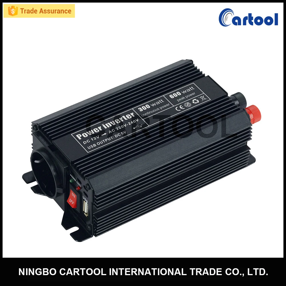 Power Inverter DC 24V to AC 110V/220V