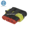 Auto 4way male and female harness connector Auto harness connector 282088-1