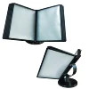 Desktop Reference System with Black Borders Quick Find Reference Holder Display 10 Pages for Menus, Documents and catalogues