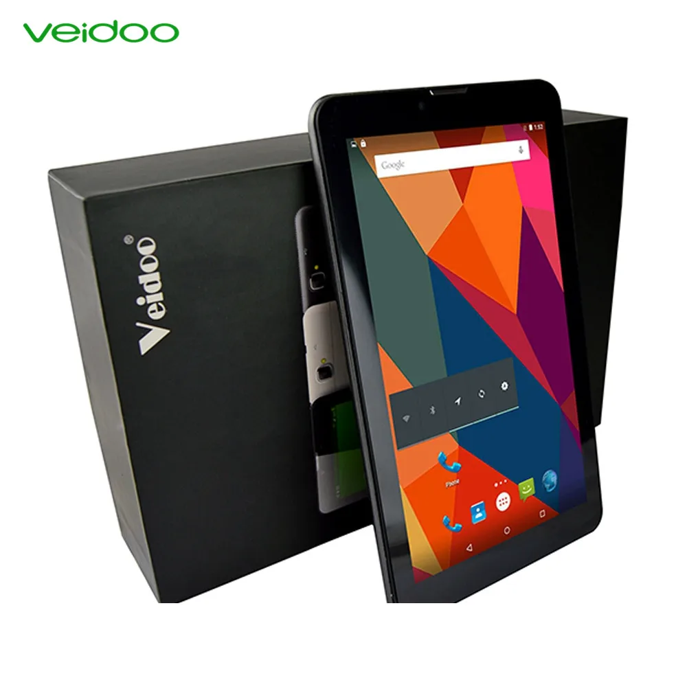

Veidoo 7 Inch Android Tablet 3G 8GB ROM 1024*600 GSM WCDMA Phone Tablet PC, Black;white
