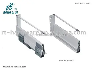 Shantou One Bar Soft Close Metal Box Drawer Slide For Kitchen Shantou One Bar Soft Close Metal Box Drawer Slide For Kitchen Cabinet