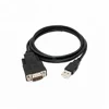 Hot Sell USB 2.0 Male To Serial 9 Pin RS232 DB9 Data Transfer Adapter Cable