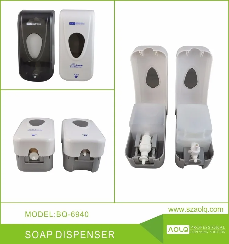 Soap Dispenser Liquid Abs Plastic White,Black Bq6940 1000ml 100pcs Cn