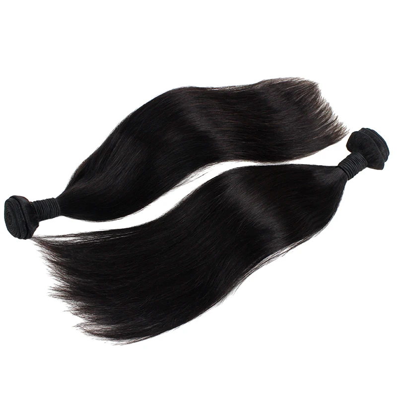 

Morein Hair 100% Virgin Human Hair Natural Color Indian Straight Hair Bundles, N/a