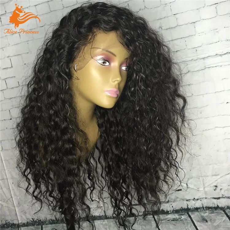 

China Manufacturer Supplying Natural Color High Quality Virgin Human Hair Lace Wig Curly Jewish Kosher Human Hair Wigs