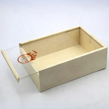 Personalizado De Madera Té Caja De Almacenamiento Con Tapa Corredera