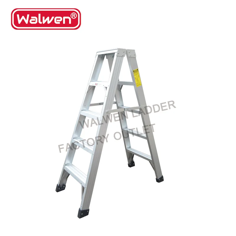 Double-sided Monkey Aluminium Ladder Manufacturers Folding Step Ladder ...