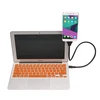 Charging Cable Anti-Fracture Car Dock Flexible Stand Up Phone Data Cable Coiled Holder for Iphone