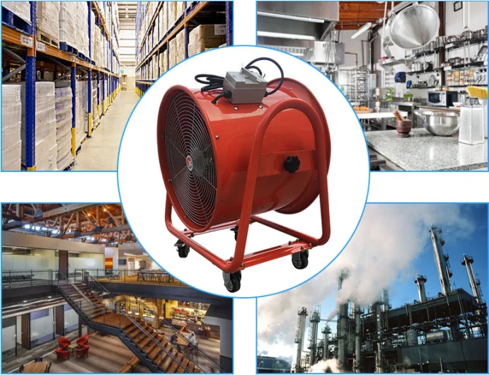 Axial Flow Blower, Aluminum, 50Hz - detail 26