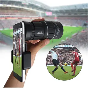 16x52 Monocular Telescope Phone Camera Lens Clip
