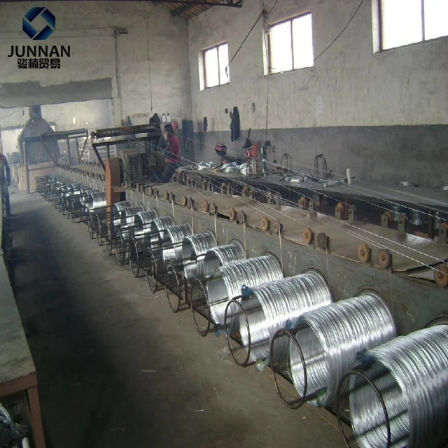 
High Quality Wholesale 20# Galvanized Iron Wire for Nail Making for Hexagonal Netting Mesh Rolls Plaster Galvanized Wire 