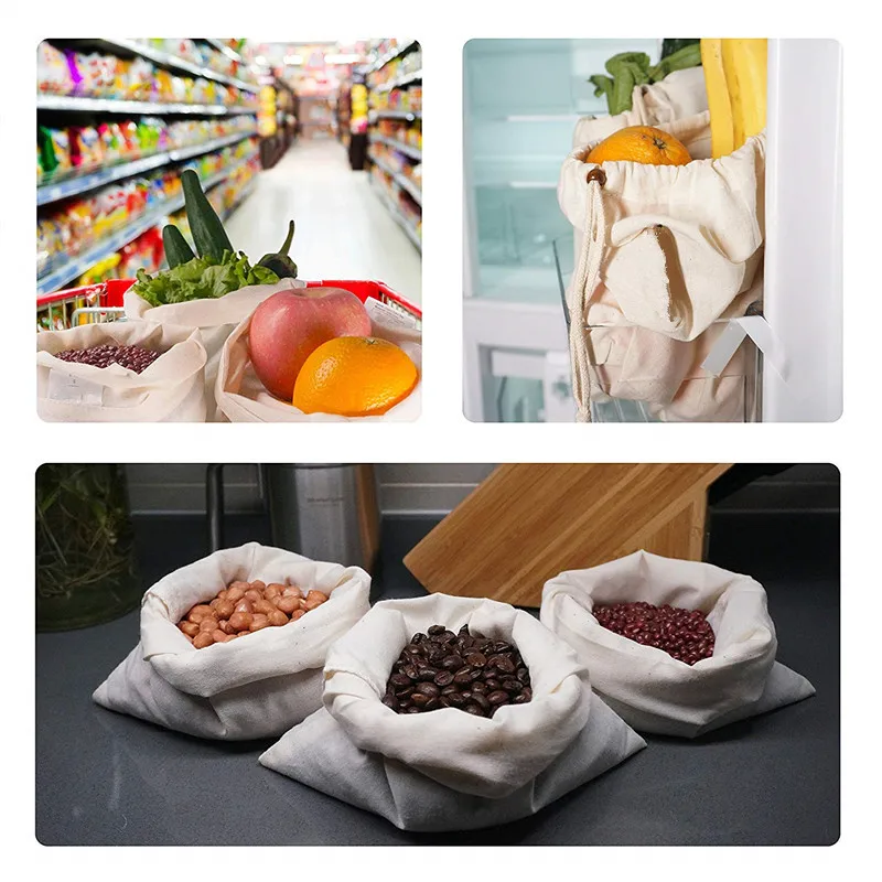 cloth bags for bulk food