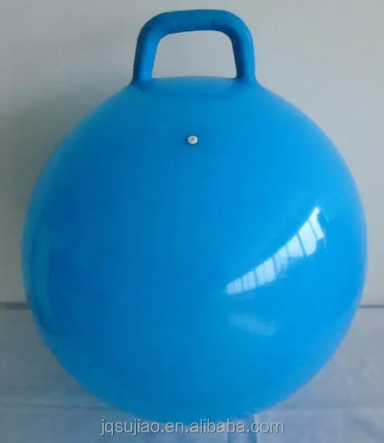 exercise ball with handle