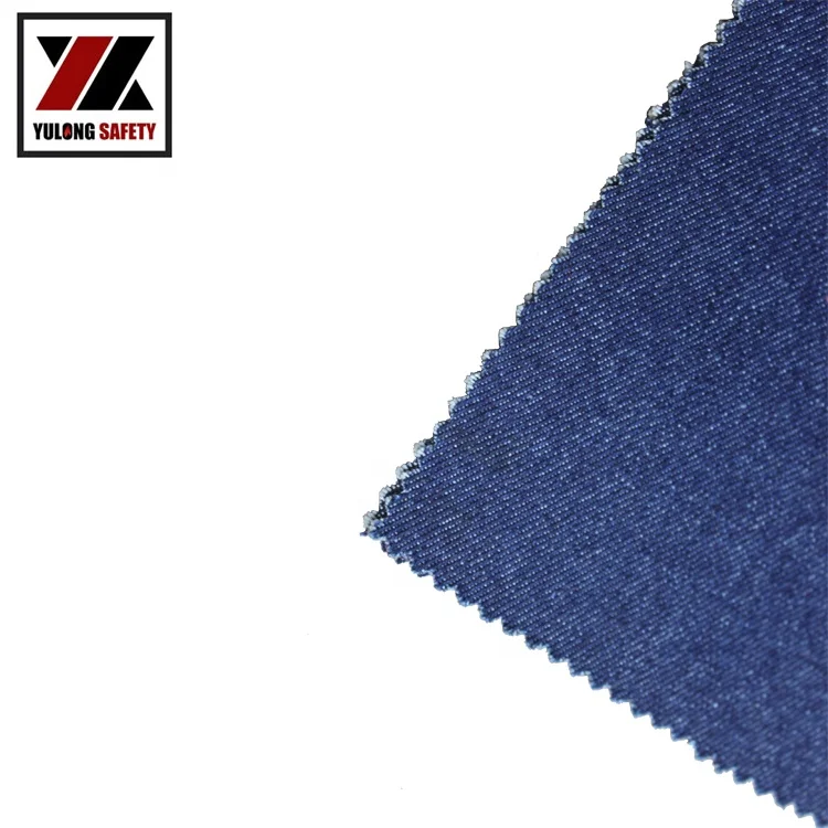 High Tenacity Cotton Fireproof Tensile Flame Retardant Denim Fabric