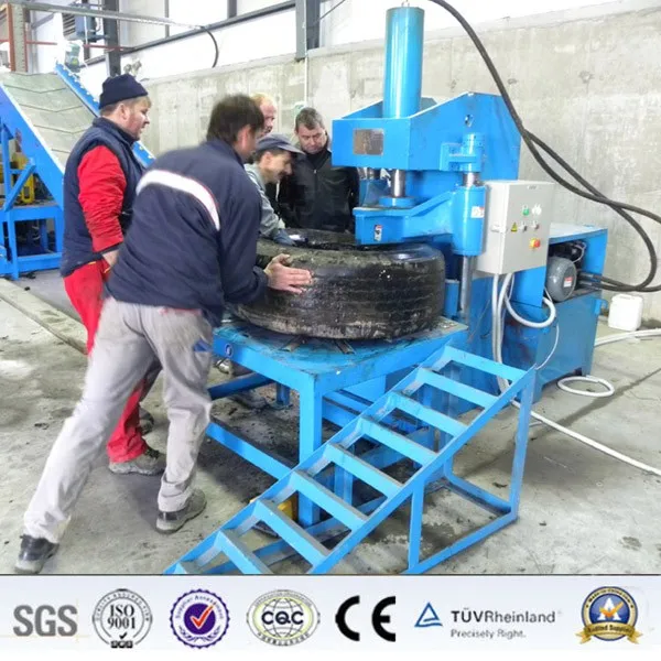 Waste Used Tyre Cutting Machine For Sale With Best Price Tire Recycling
