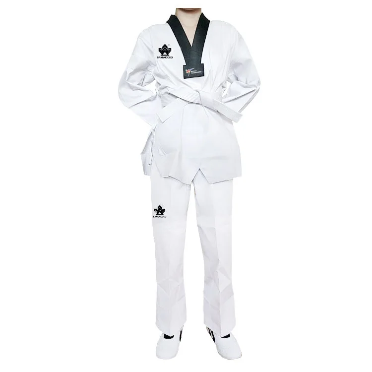 

Factory Supply Martial arts Training Wear Karate GI Taekwondo Uniforms for Sale, White