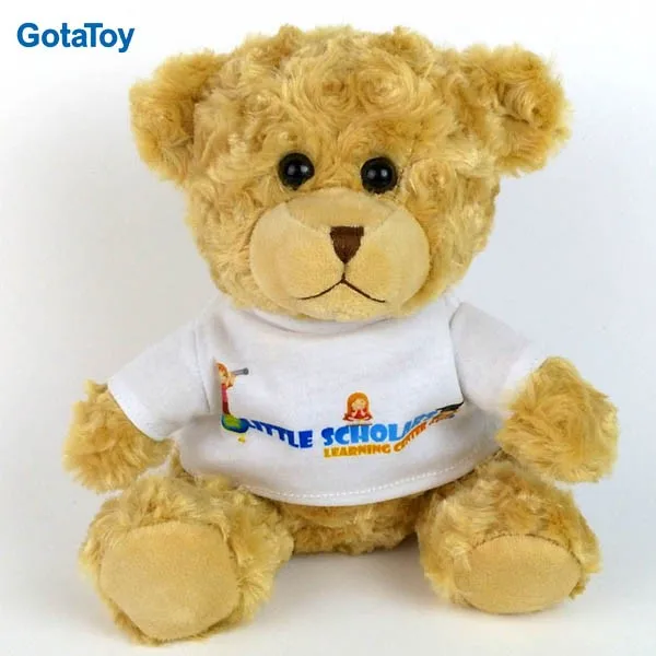 Custom stuffed animal with t shirt for sublimation