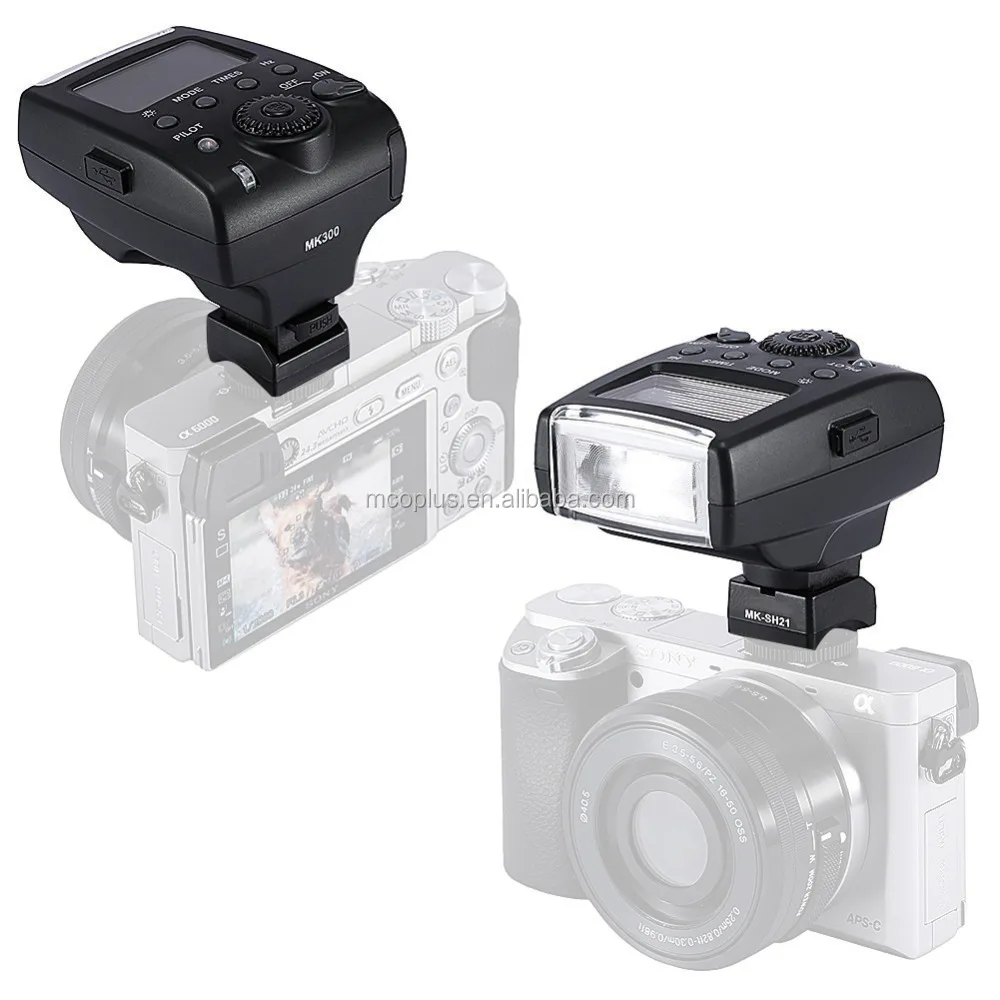 Meke MK-300S Mini TTL Flash Speedlite Light for Sony A37 A65 A77 A200 A300 A350 A500 A550 A850 A900 Cameras