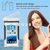 IPX8 Waterproof Mobile Phones case Hiking Case Bag Pouch for Samsung Galaxy S6/S6 Edge/A7/e7/note 5 with Strap