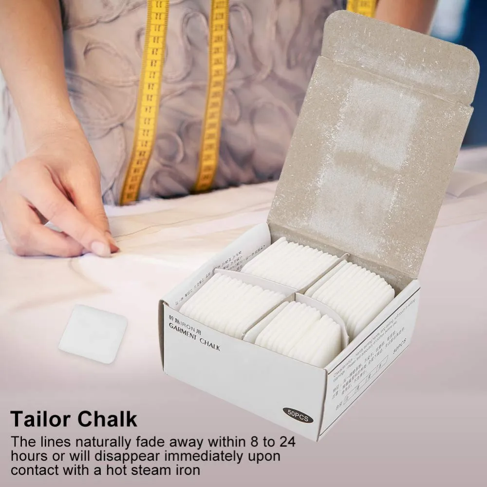 Garment Marking Chalk,Auto Disappearing Chalk,White Tailor Chalk For