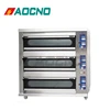 4 layors 16 trays industrial multi deck gas ovens/ gas bakery oven