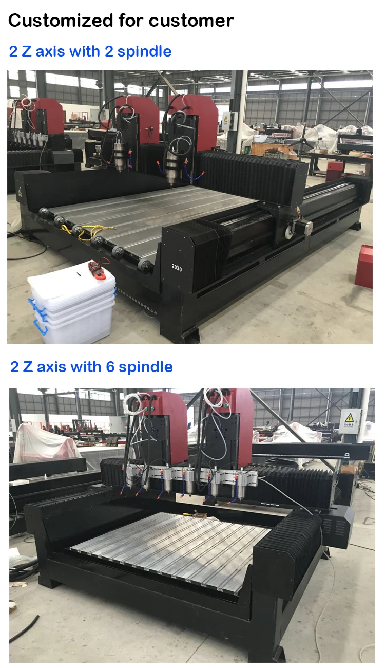 CNC Stones Marbles Ceramic Tile 5 Axis Waterjet Cutting Machine