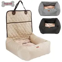 

New Functional Pet Booster Bed Deluxe Pet Dog Front Seat Cover