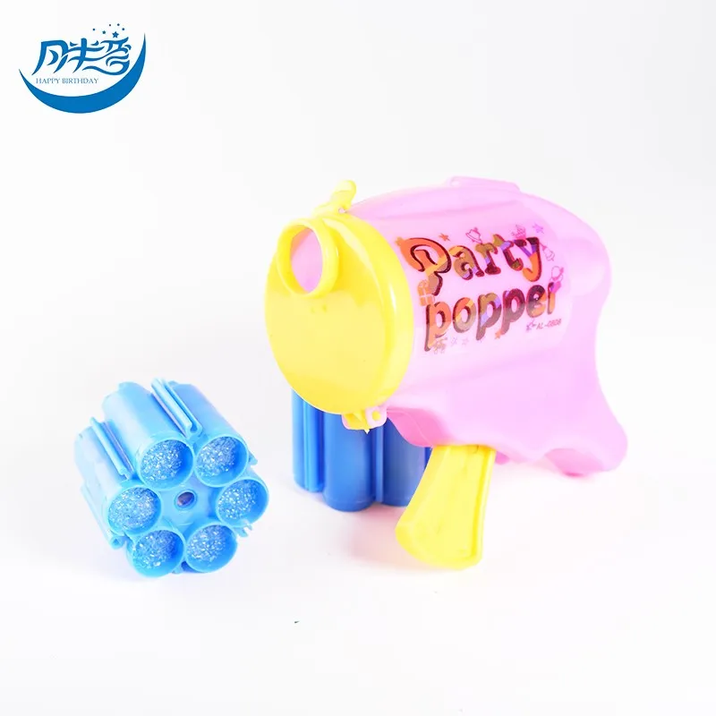 Party Popper Confetti Shooting Toy Refill For Gun/pistol 5refill (30