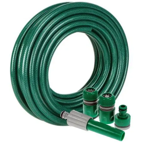 home-use household  flexible PVC garden water hose  pipe tubing with sprayers sprinkler for lawn care car washing