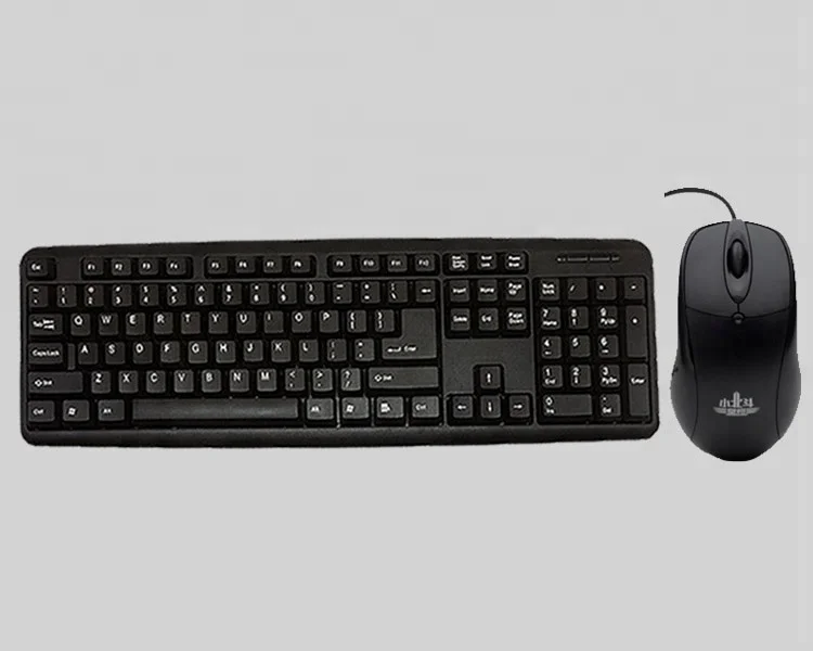 

Wired Keyboard and Mouse Combo Set USB PS2 Teclado