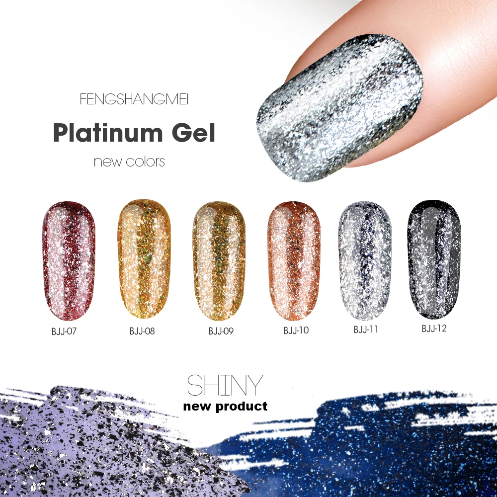 Fengshangmei Brand China Nail Polish Supplier Gel Nail Kit Shining