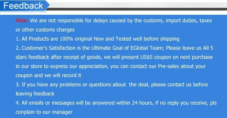 feedback details