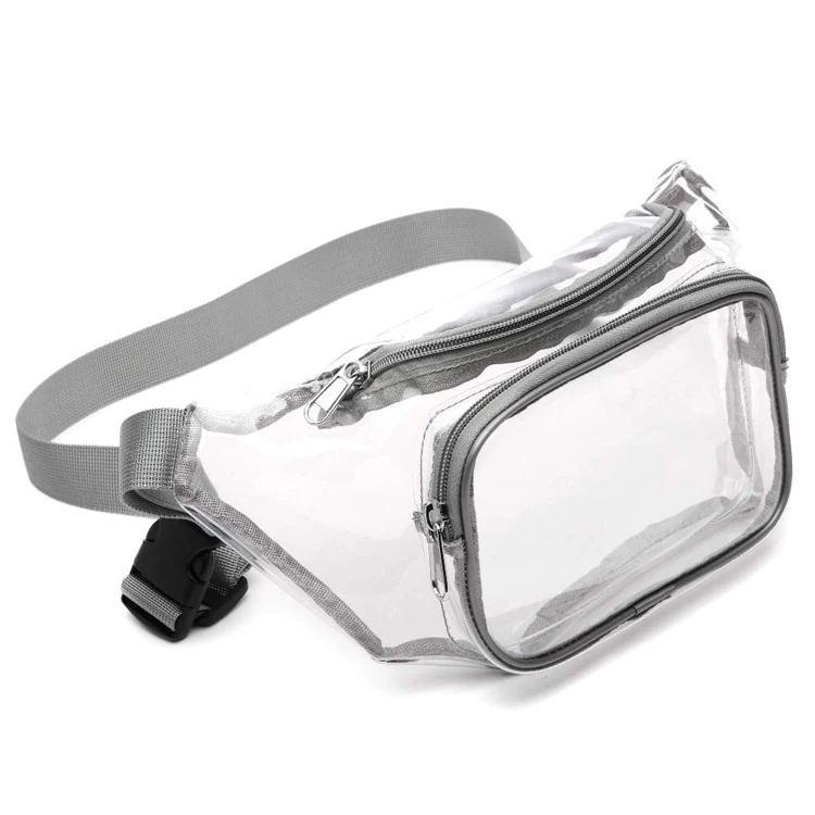 Fashion Design Clear Transparent Pvc Fanny Pack For Men Women - Buy ...