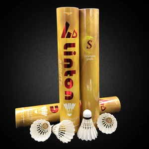 China Top quality AS50 Class A goose feather badminton shuttlecock wholesale for international tournament