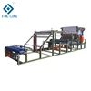 hot selling double pulp groove glue net belt compound machine for cloth fabric coating machine
