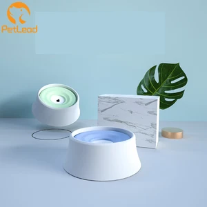 Image of Buoyancy Pet Dog Water Bowl Antibacterial Material Automatic Dog Drink Water Bowl Feeder