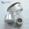 precision customized parts bead blasted anodized aluminum cover gold anodize stack spacer