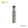 Best 60w ecig AIO mod 2018 Jomo newest design 60w ecig all-in-one kit Royal 60 with cheapest price