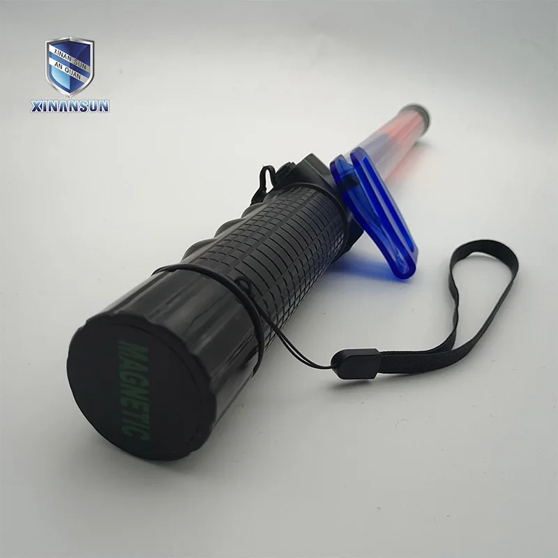
51cm rechargeable multifunction flashing warning wand with plastic hook 