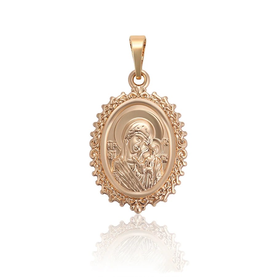 

33714 Regional style jewelry Virgin Mary design pendant