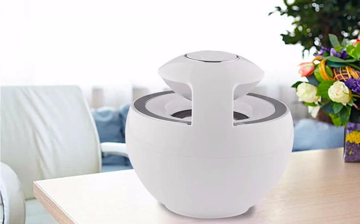 Subwoofer Portable wireless Speaker AJ69 Ball Shaped and Hands Free Speaker with Colorful LED Lights 3.5mm AUX Line-In - ANKUX.COM