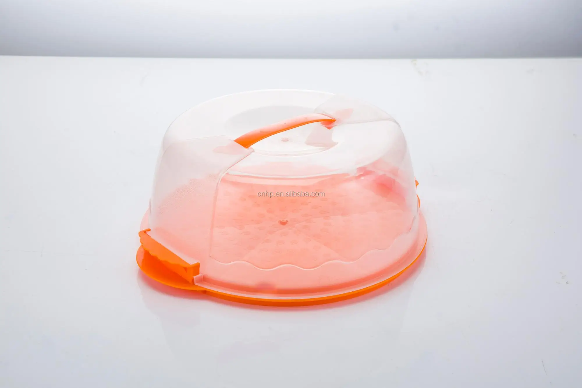 Cake Carrier & Server Portable Locking Pretension Storage Container