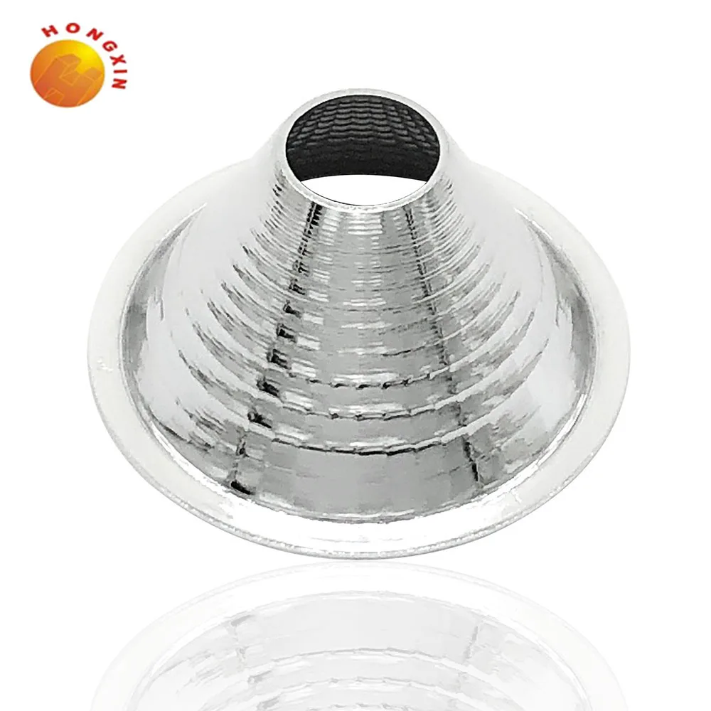 Custom Fit 2 Inches High Bay Light Aluminum Lamp Shade Ring
