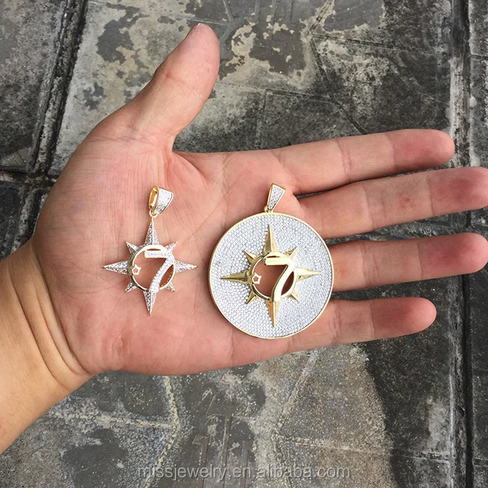 

High Quality Hip Hop Jewelry Men New, Silver;gold;rose gold or gun metal black