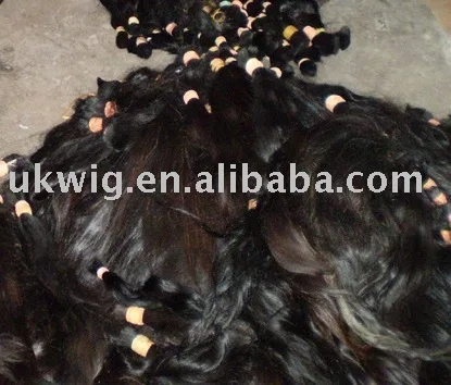 

Silky smooth straight unprocessed indian natual color raw virgin bulk remy human hair can be blonde