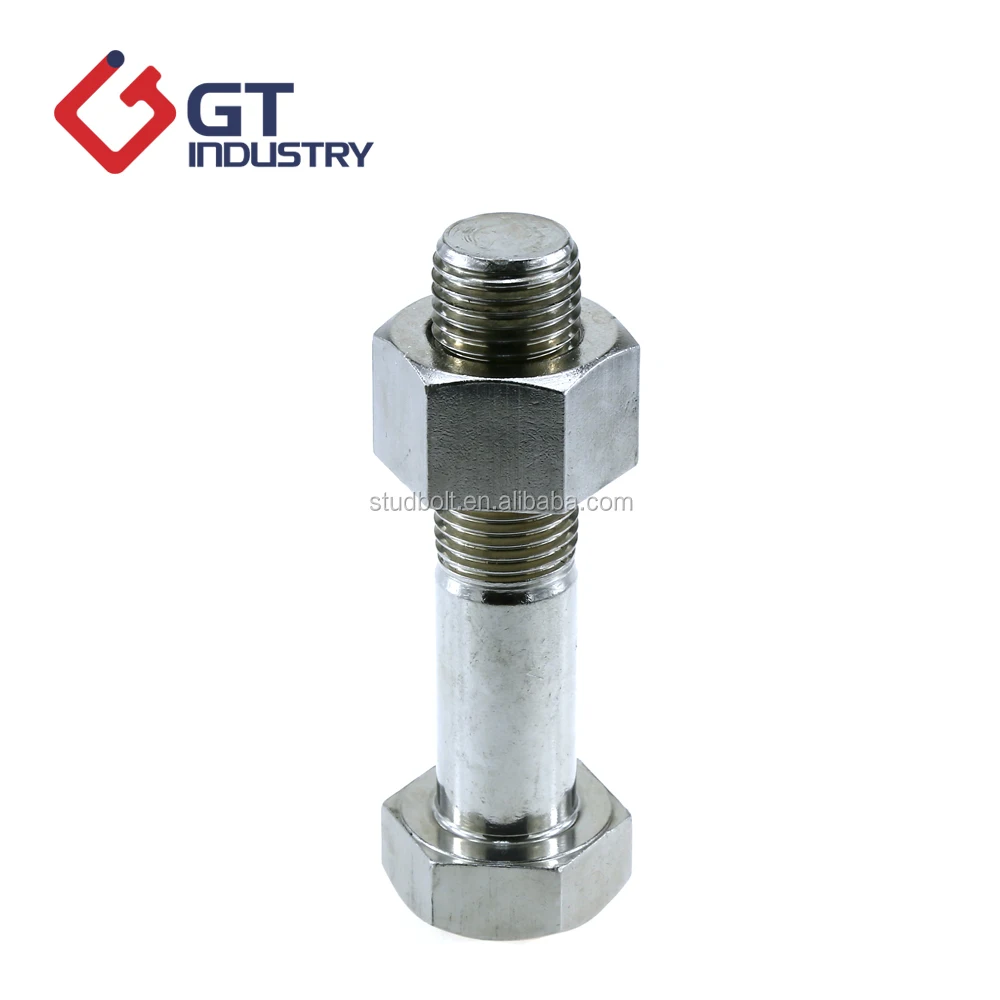
High strength A2-70 Inch 304 stainless steel Hex bolts 