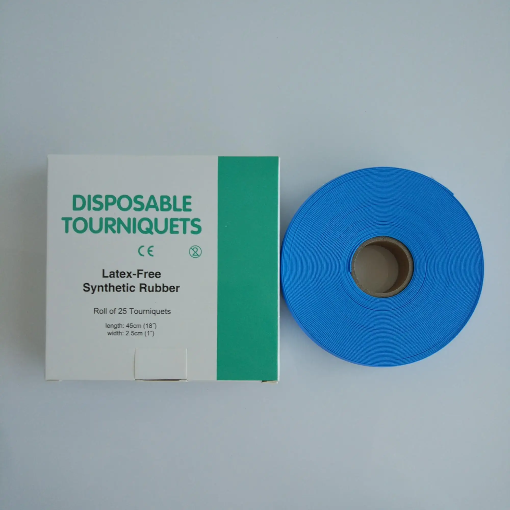 批发定制标志专业制造多彩一次性 tpe 无乳胶止血带