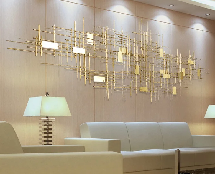 

New Design Luxury Metal Wall Art Decoration, Gold or rose gold